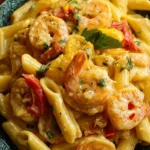 Creamy Jamaican Shrimp Rasta Pasta 3 creamy jamaican shrimp rasta pasta 2025 11 30 175631 150x150 1