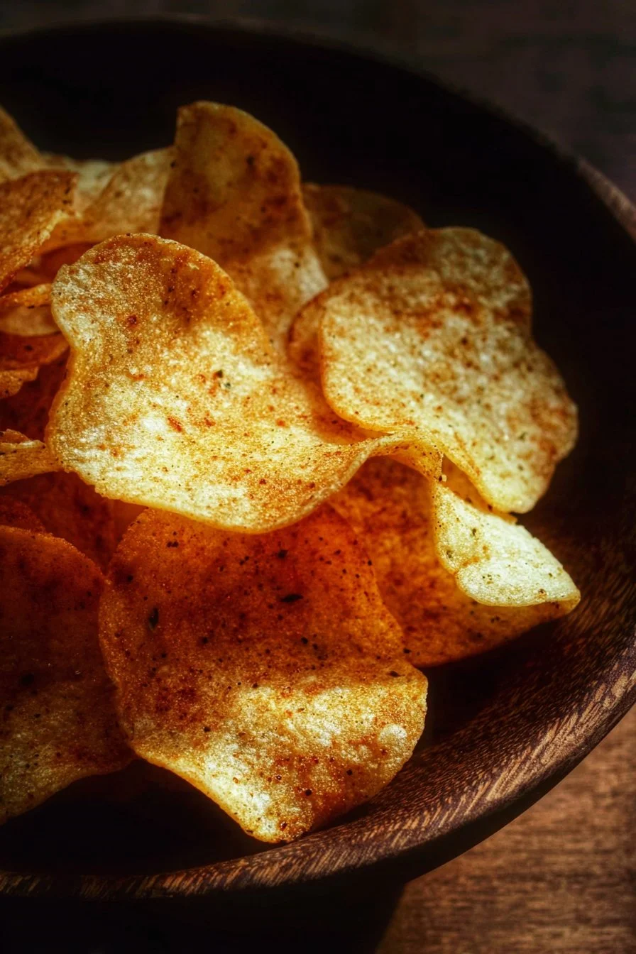Crispy Cottage Cheese Chips served on a plate for a healthy snack option