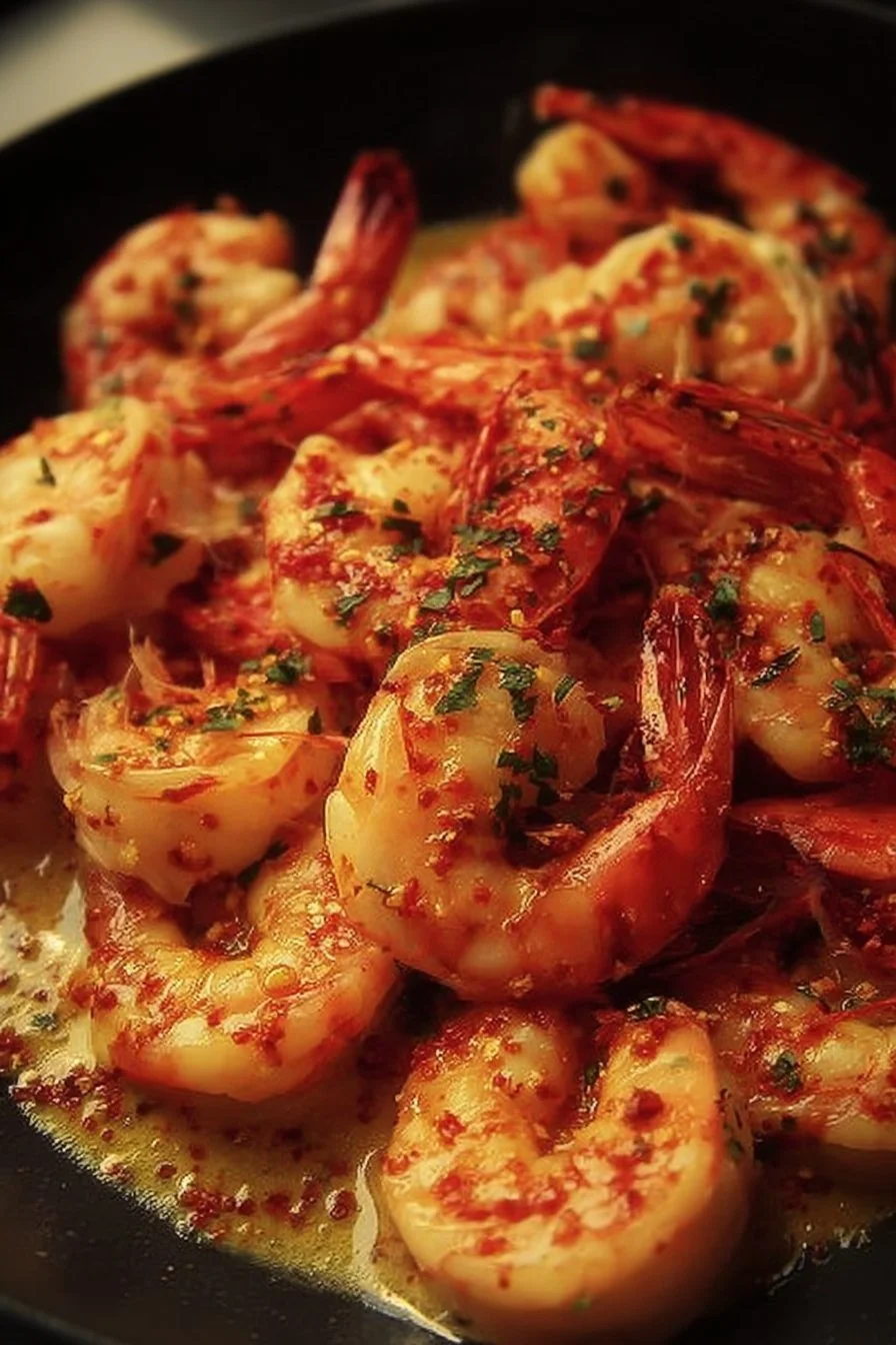 Delicious Marry Me Shrimps dish garnished and served elegantly