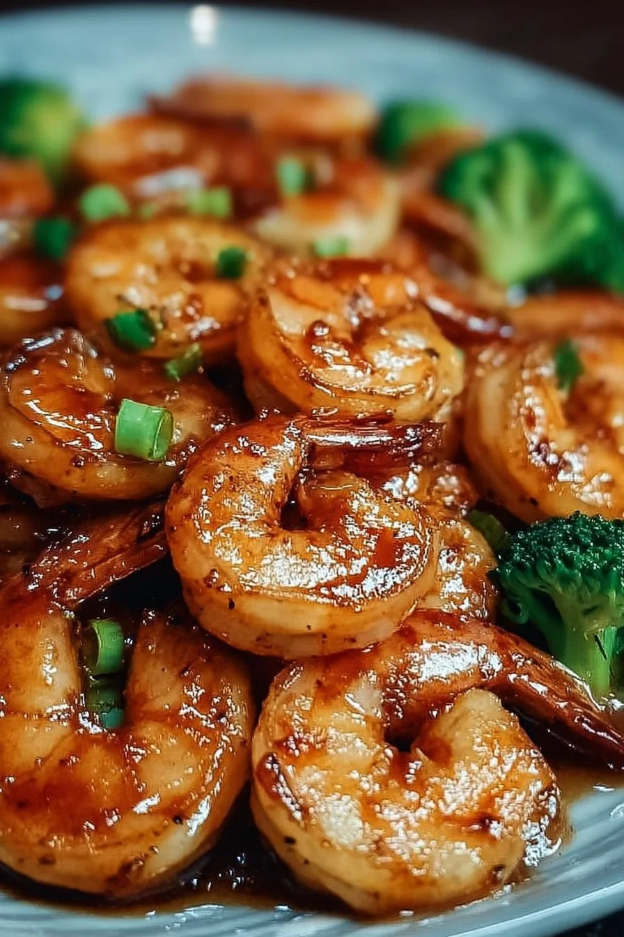 High-Protein Honey Garlic Shrimp