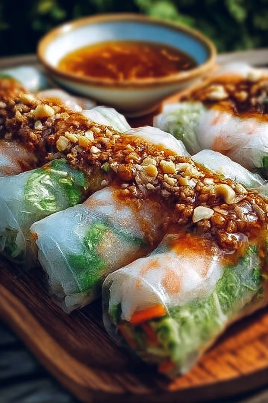 Big Mac Rice Paper Rolls 2 Big Mac Rice Paper Rolls filled with fresh ingredients and savory flavors.