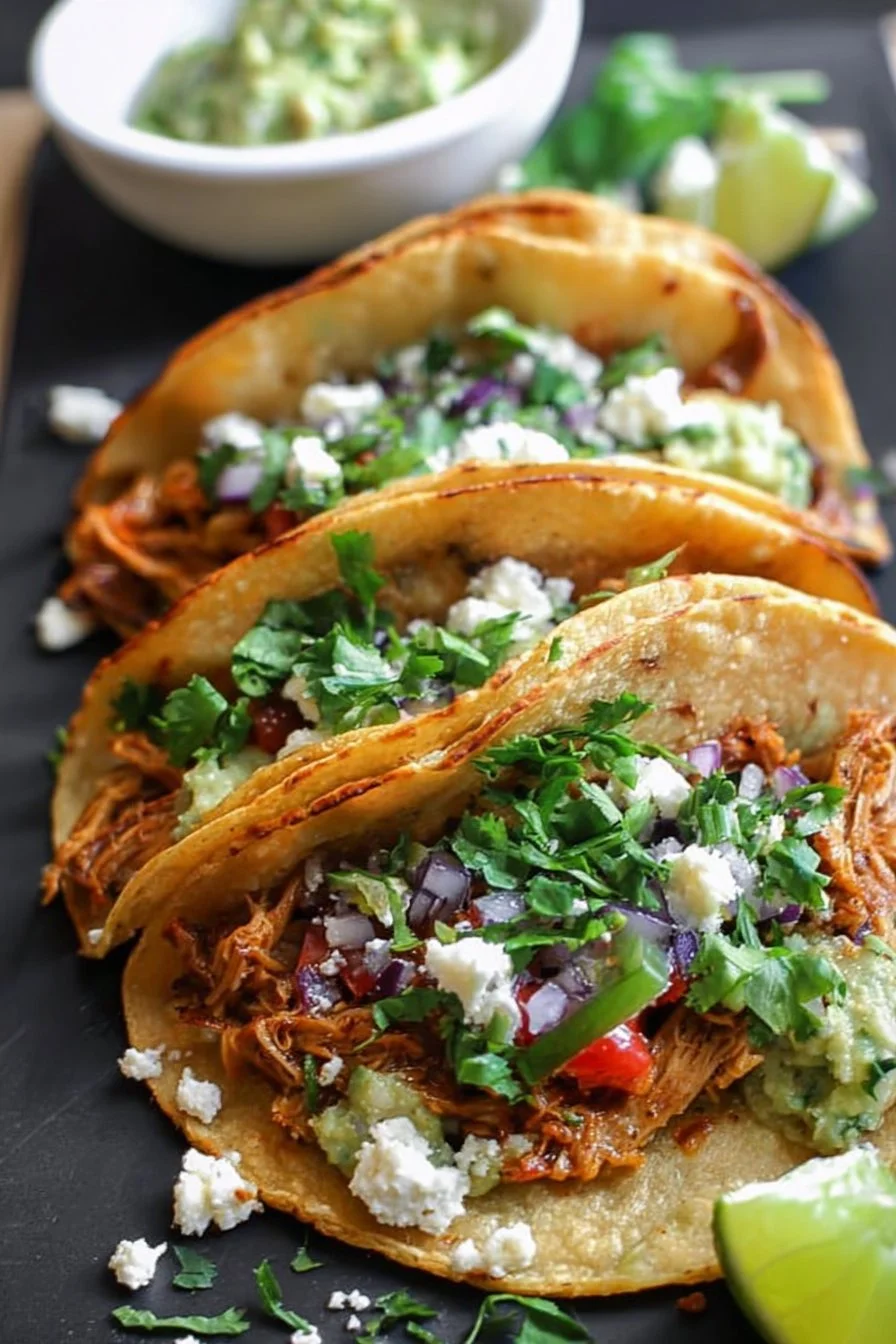 Chicken Carnitas-Style Tacos