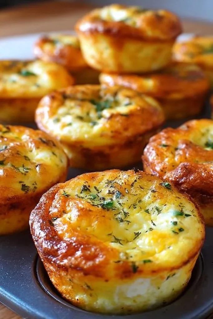 Delicious cottage cheese egg bites for a nutritious snack or breakfast