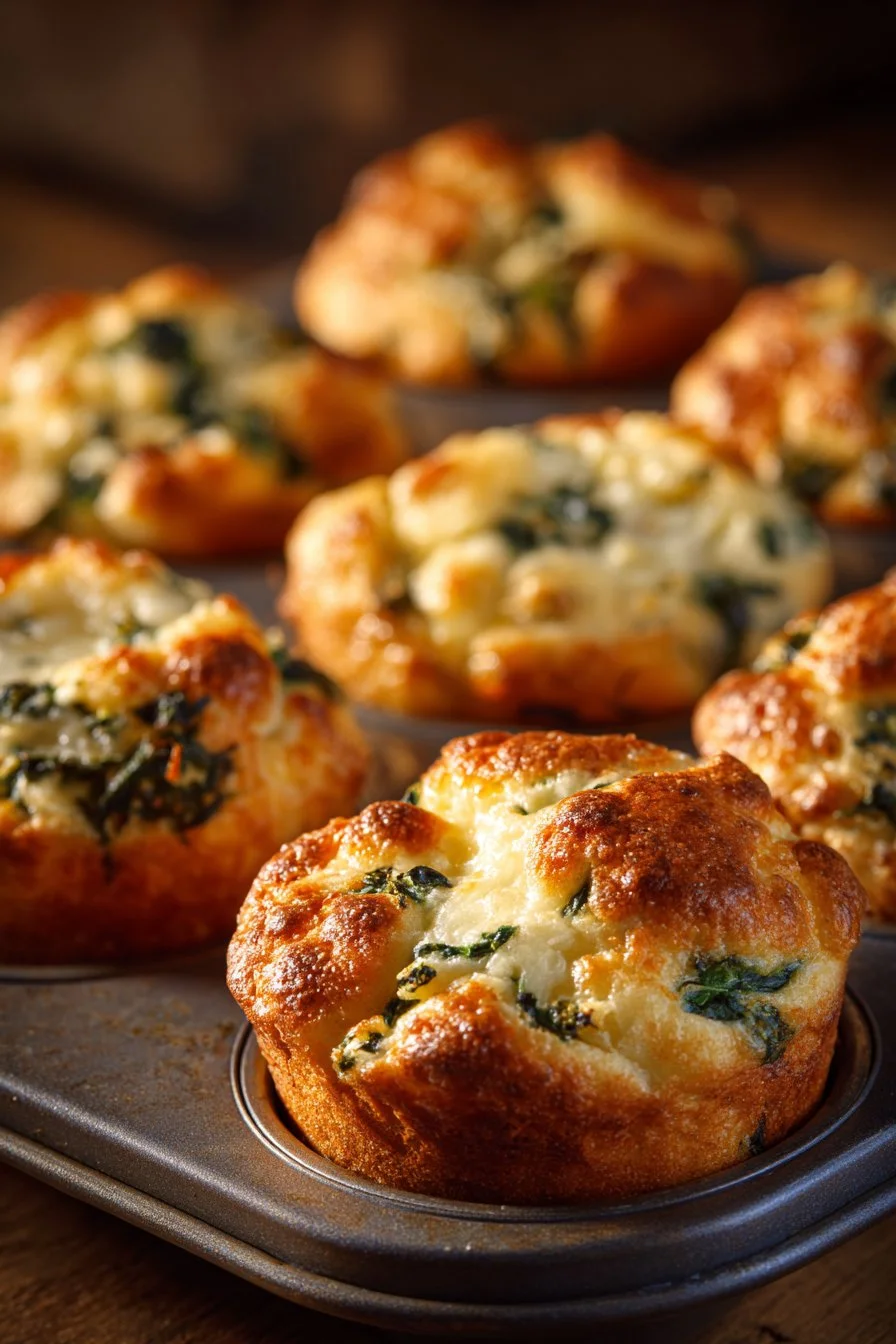 Filling Cottage Cheese Breakfast Muffins