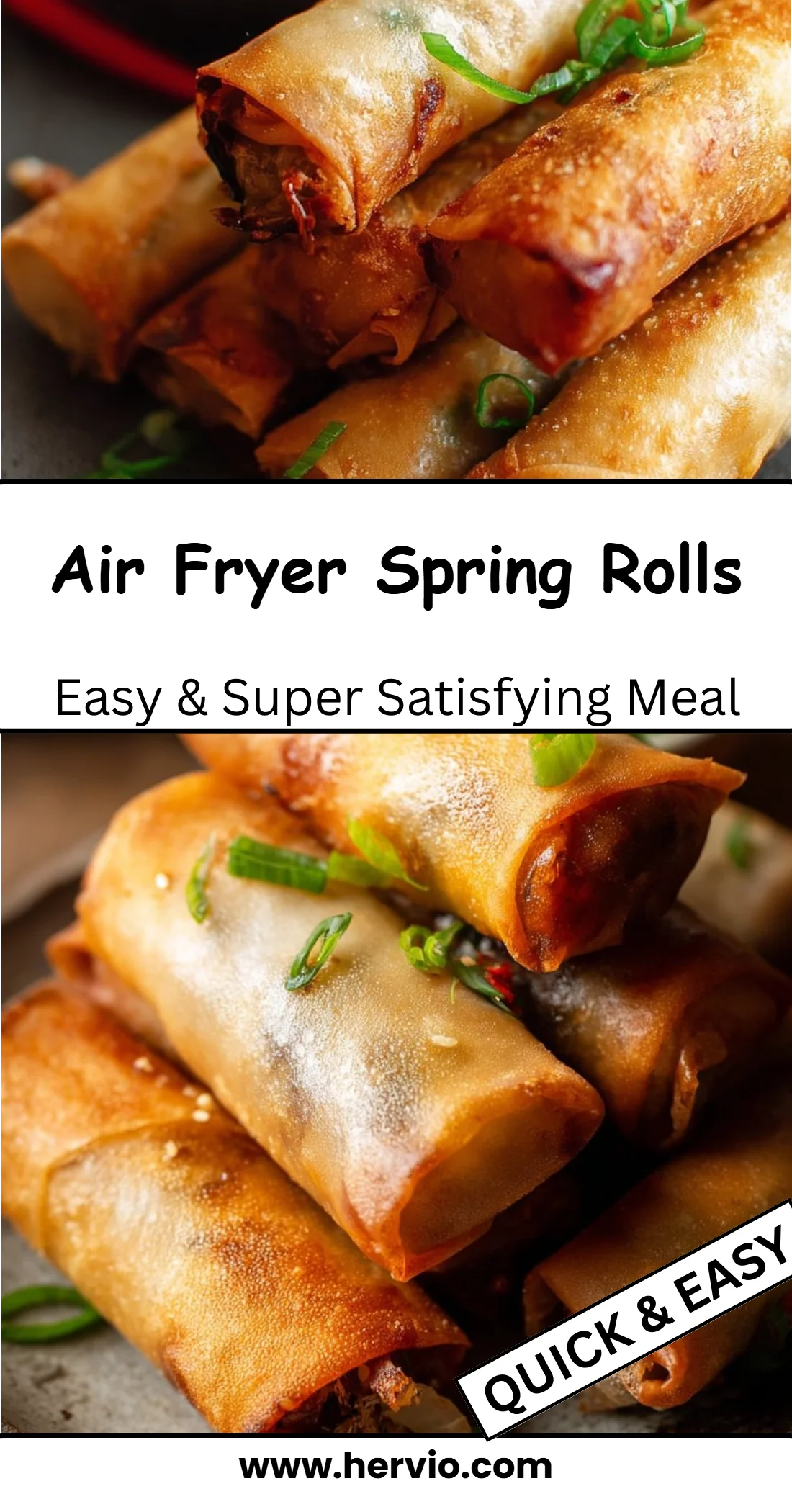 Air Fryer Spring Rolls