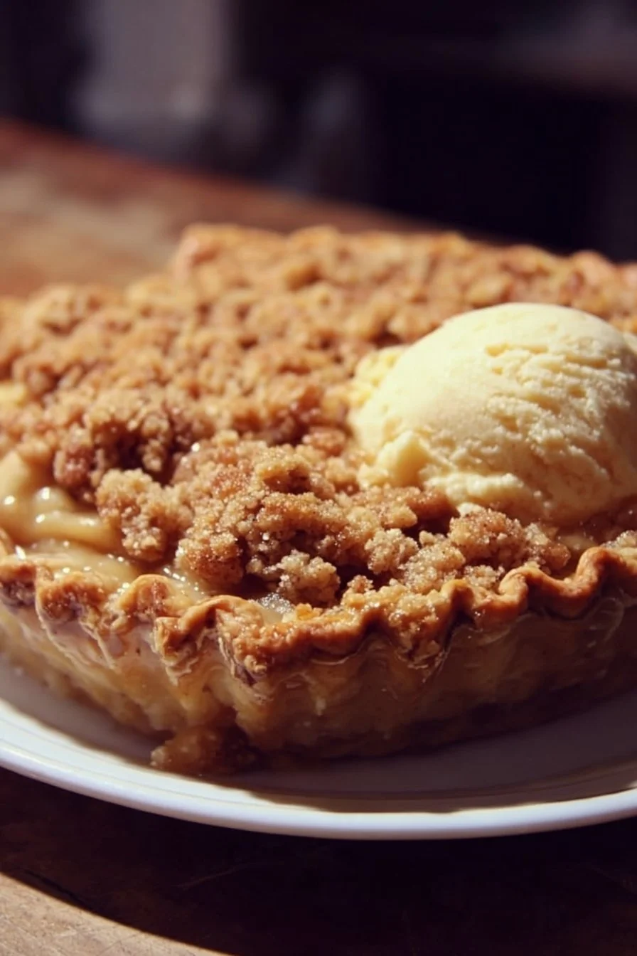 Apple Crumb Pie