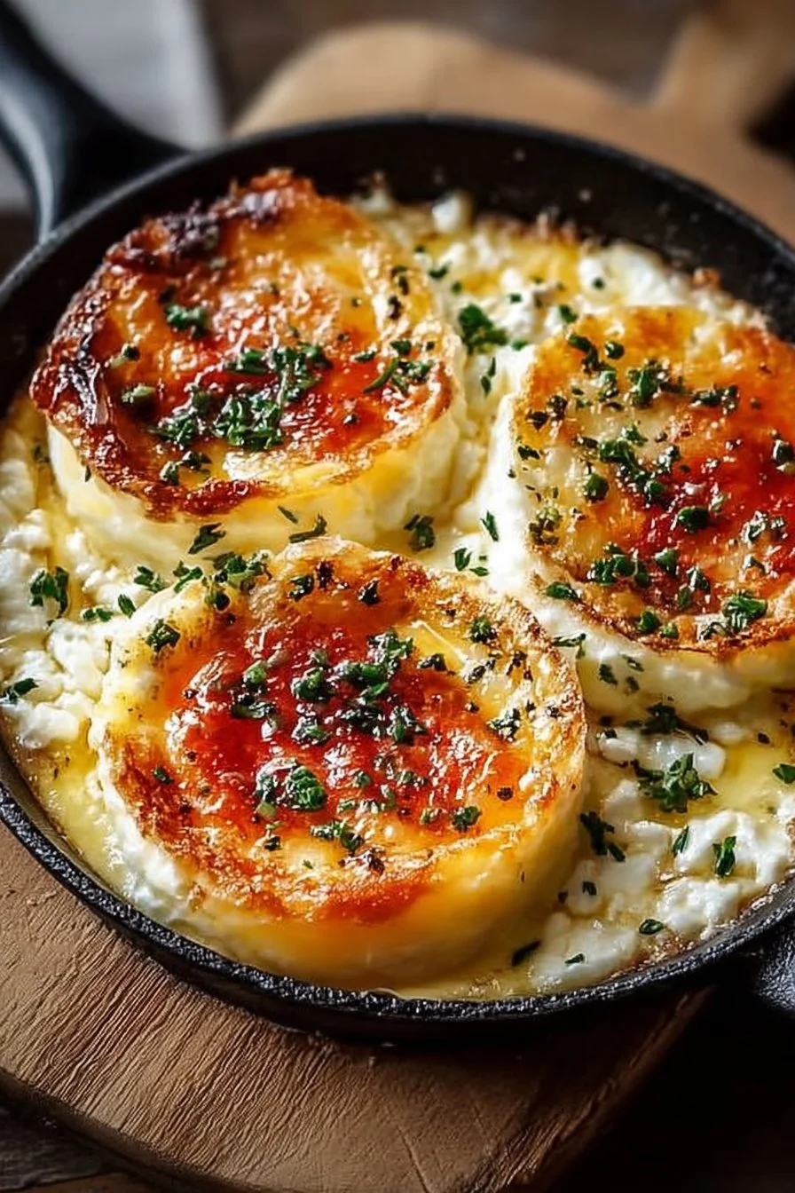 Baked cottage cheese eggs for a nutritious and protein-rich breakfast