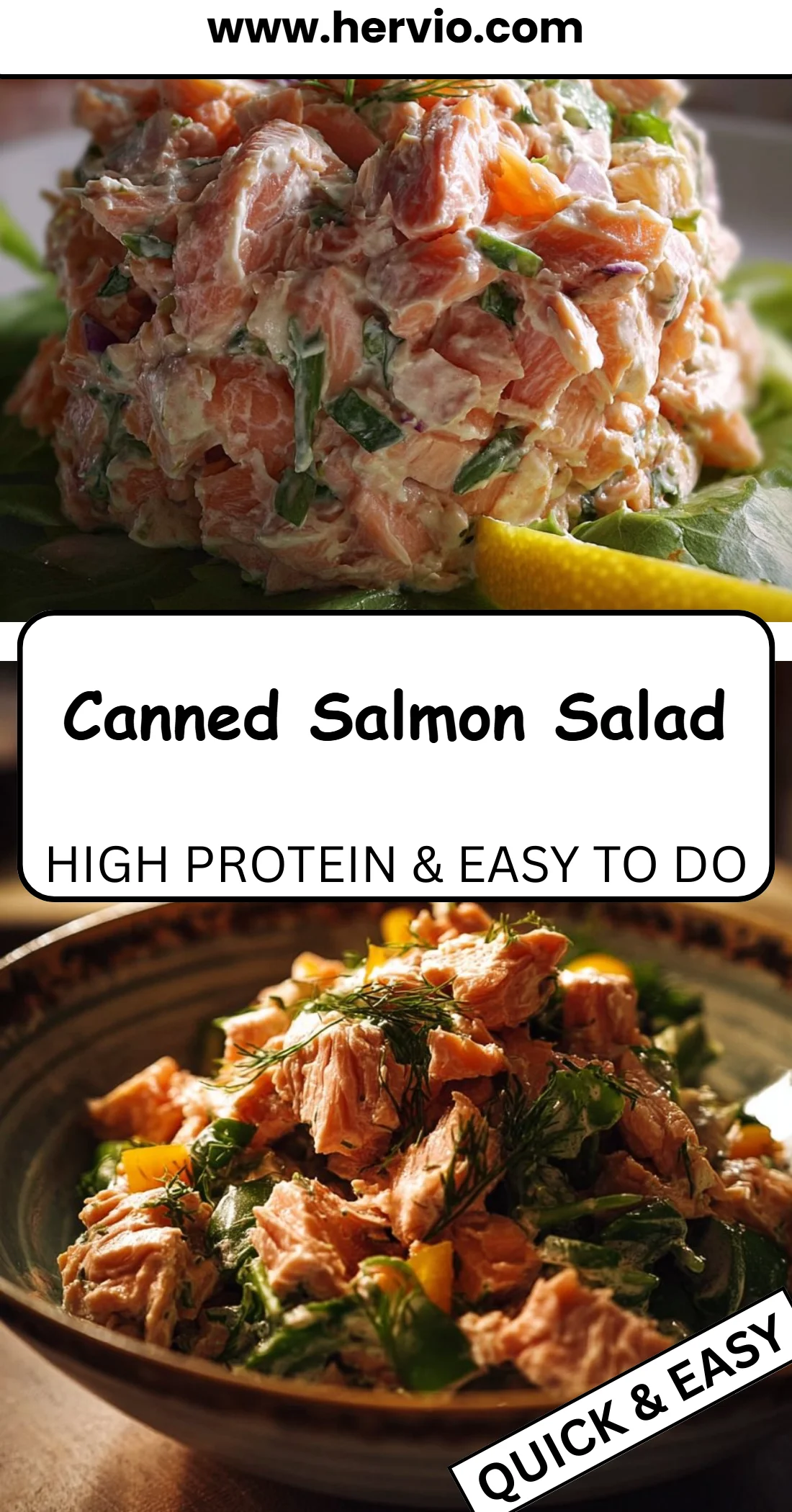 Canned Salmon Salad