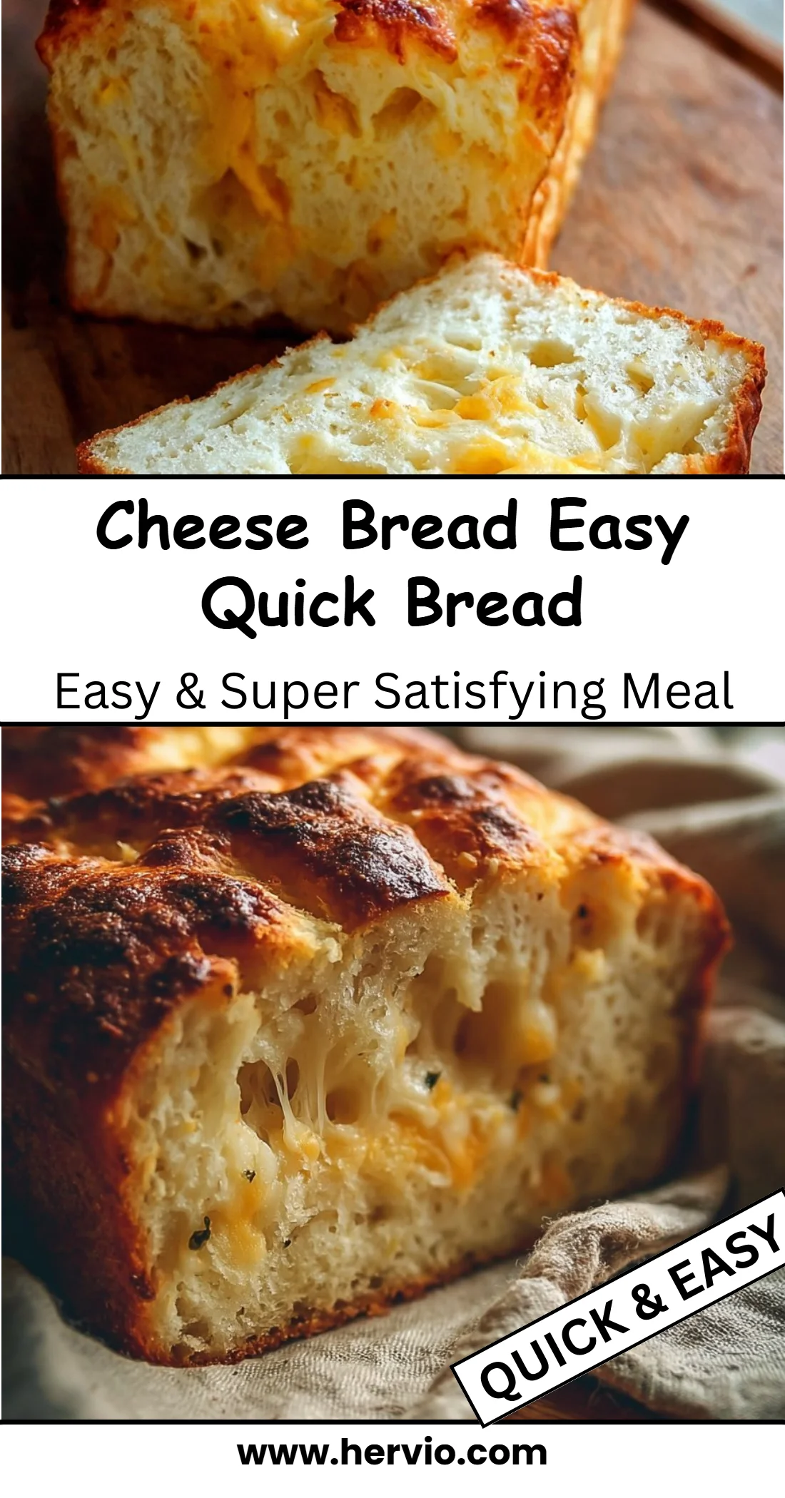 Cheese Bread Easy Quick Bread