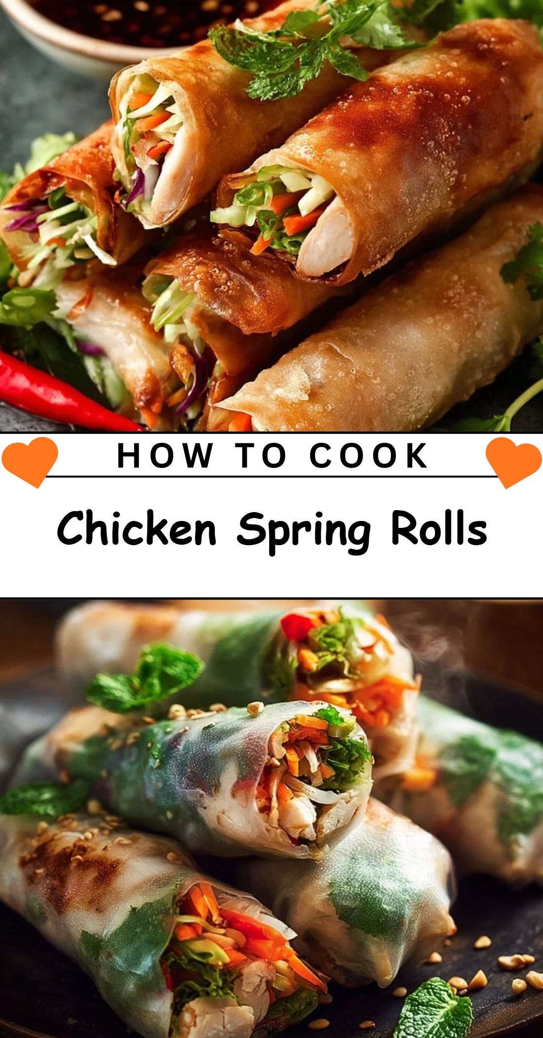 Chicken Spring Rolls