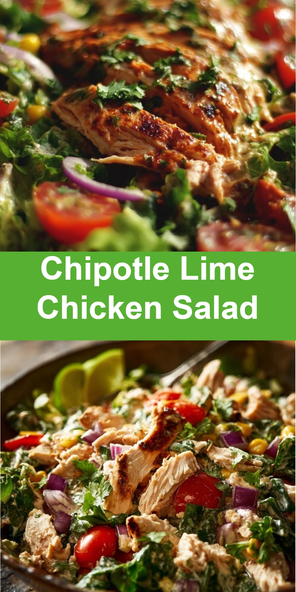 Chipotle Lime Chicken Salad