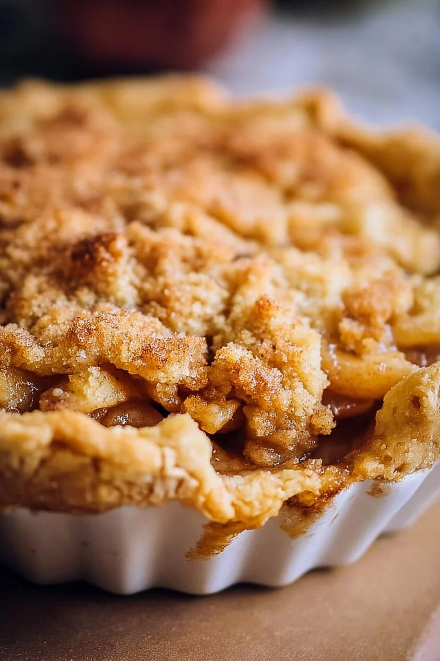 Dutch Apple Crumble Pie Recipe