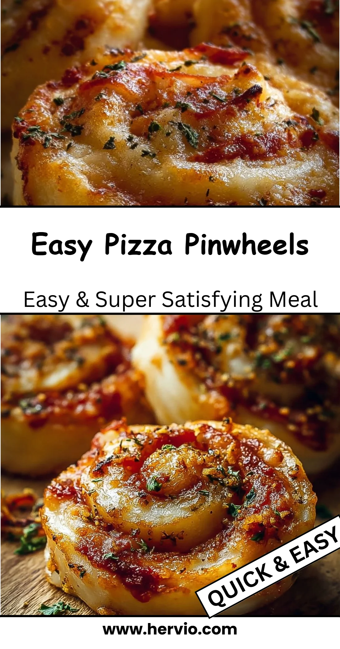 Easy Pizza Pinwheels