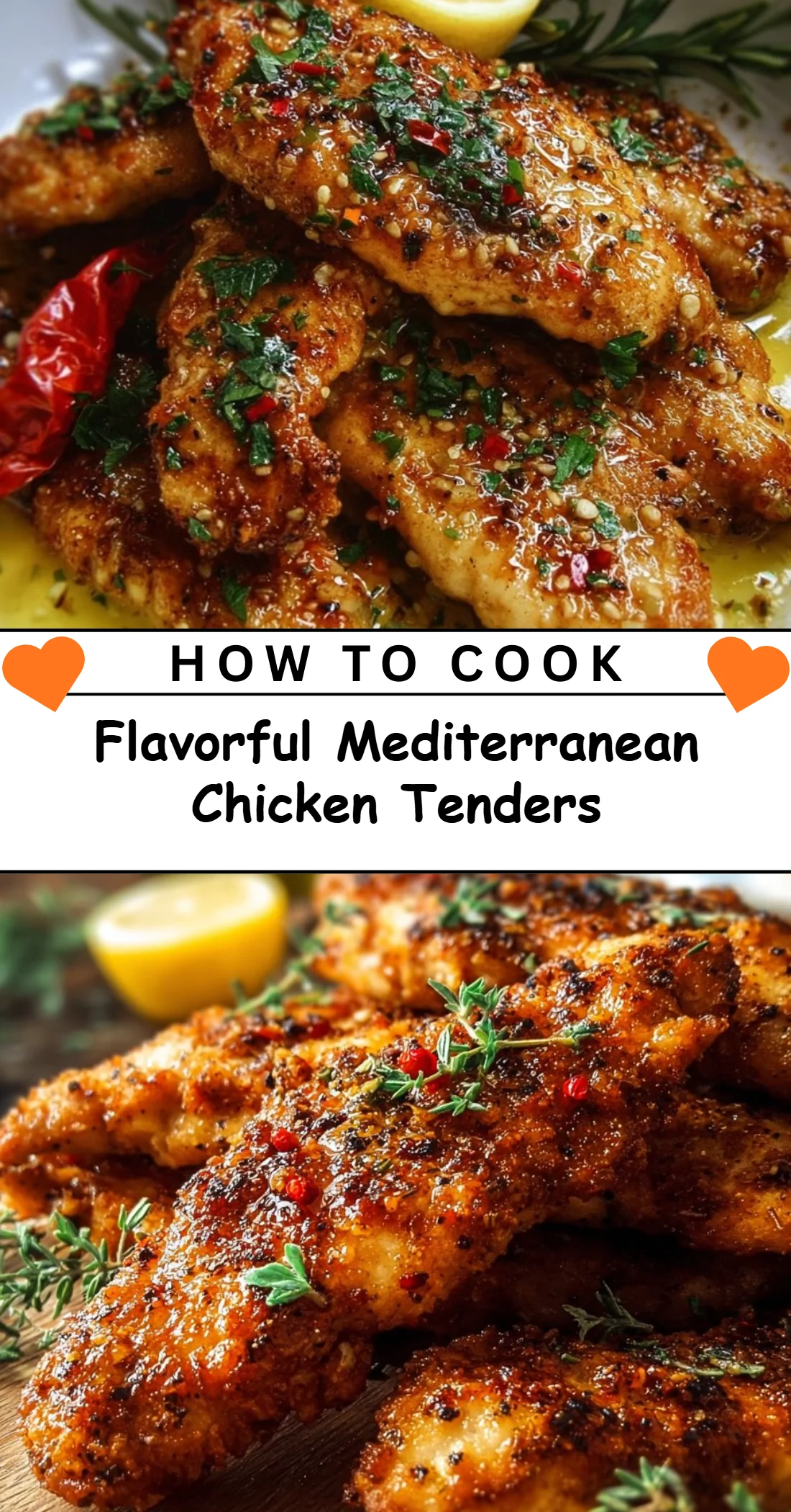Flavorful Mediterranean Chicken Tenders