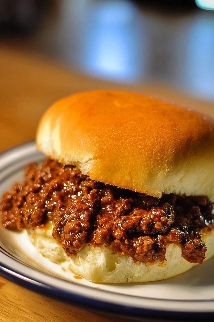Gordon Ramsay's cheesesteak sloppy joes with savory beef and toppings