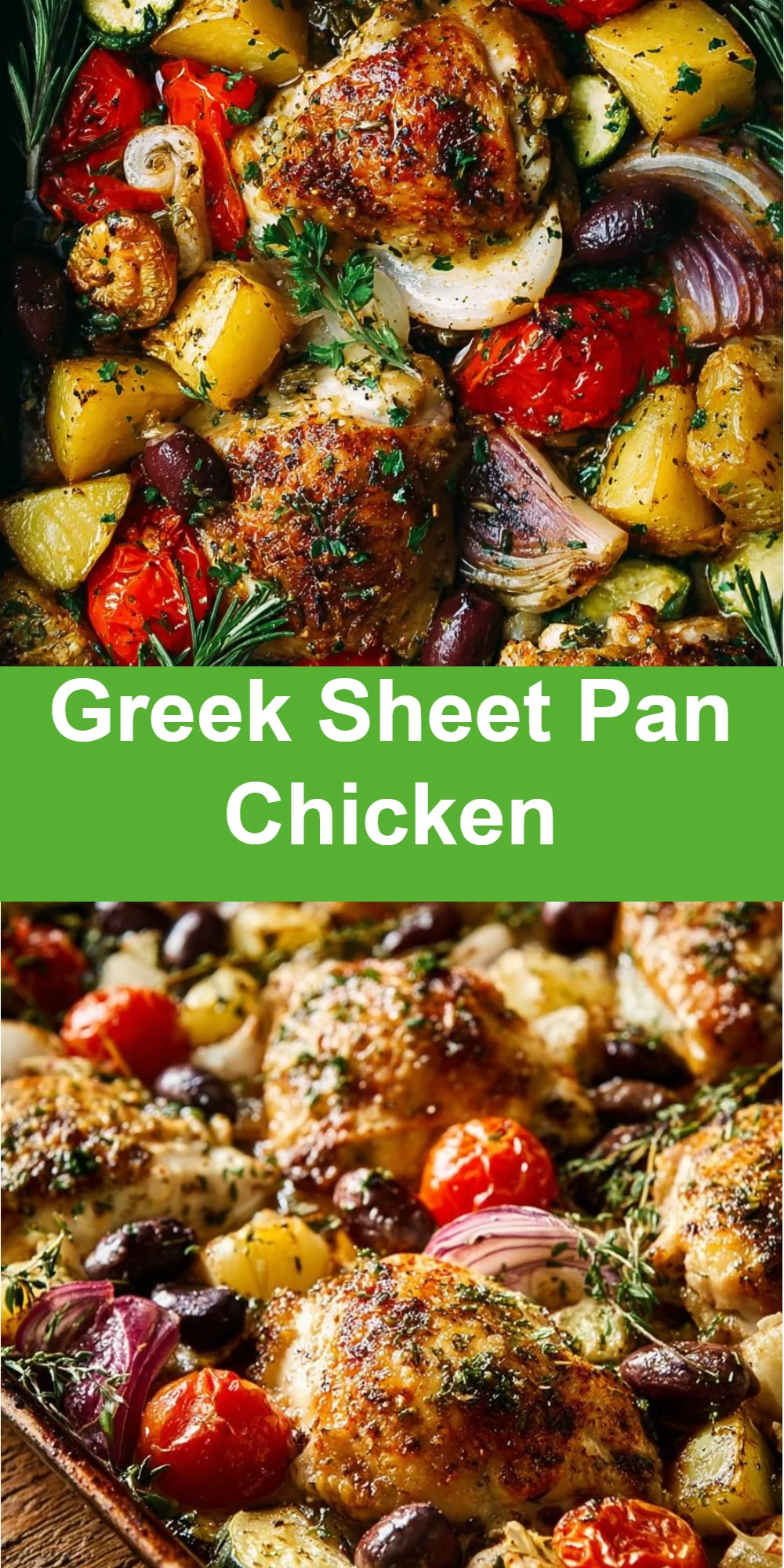 Greek Sheet Pan Chicken