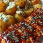 honey bbq chicken with garlic parmesan potatoes 2026 03 04 222535 683x1024 1
