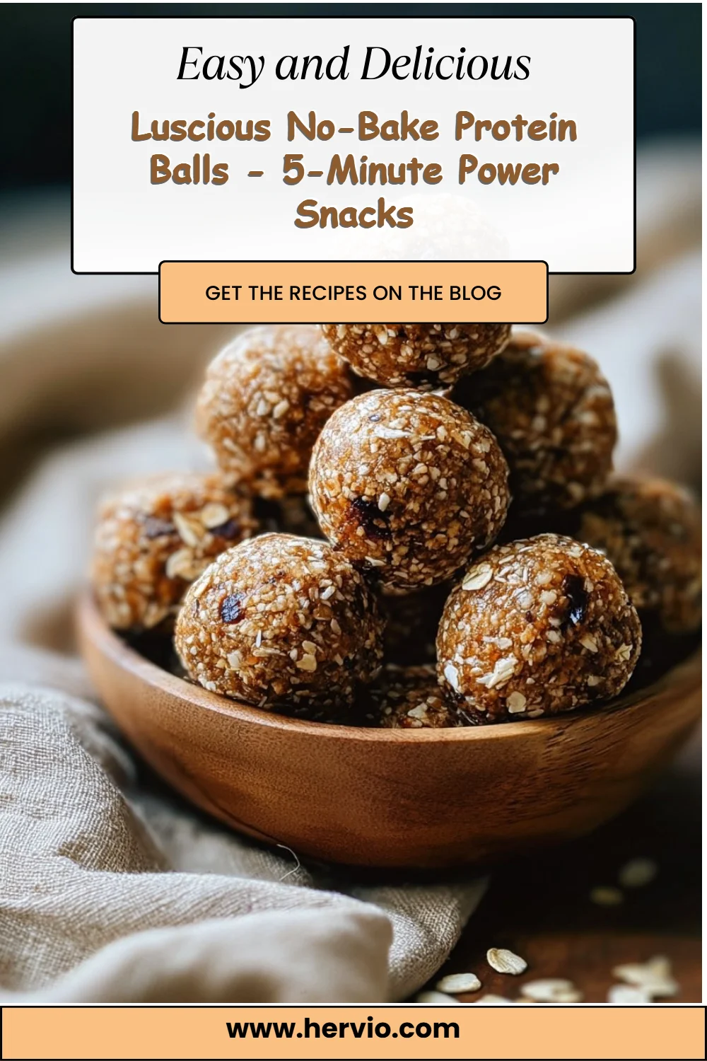 Luscious No-Bake Protein Balls - 5-Minute Power Snacks