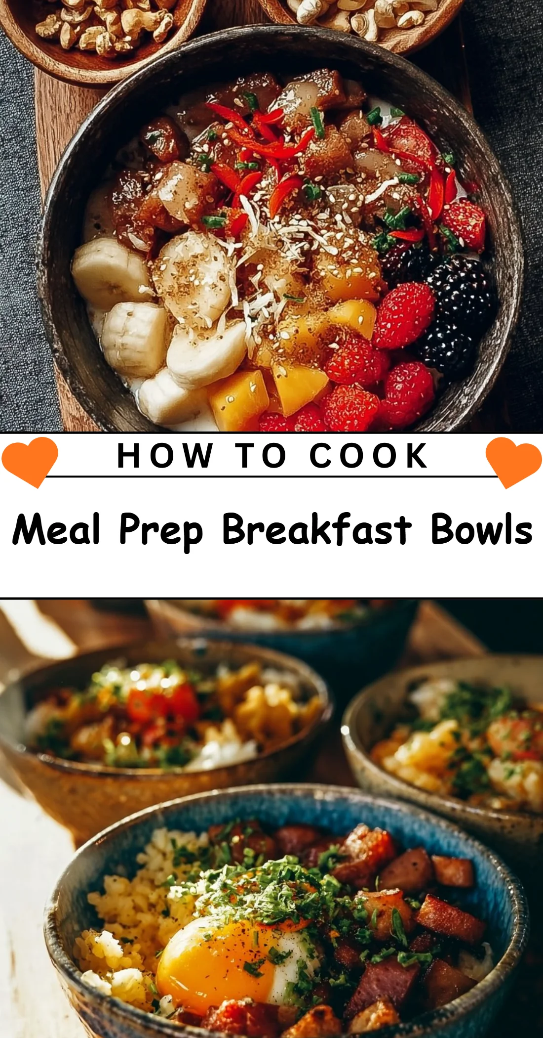 Meal Prep Breakfast Bowls