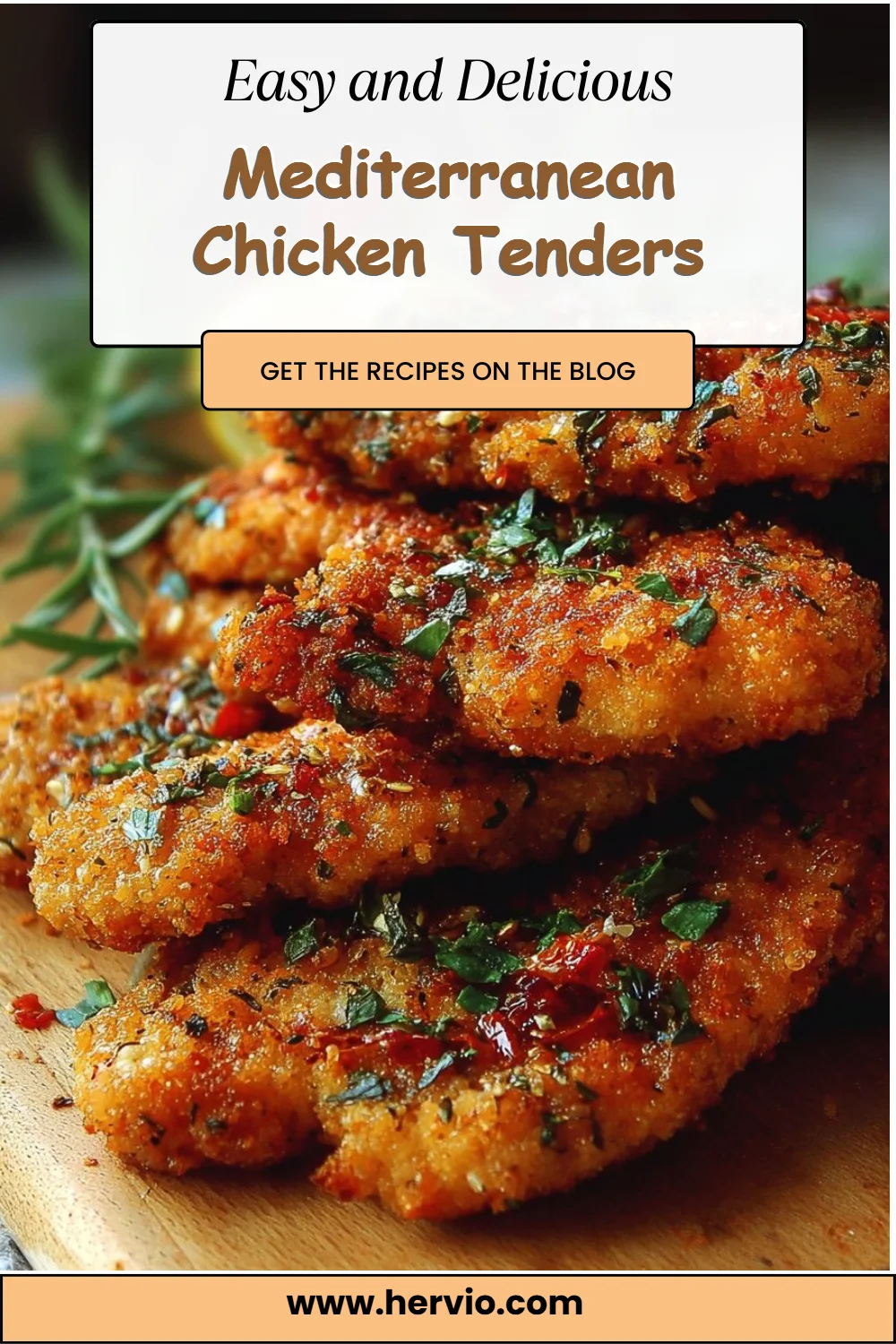 Mediterranean Chicken Tenders
