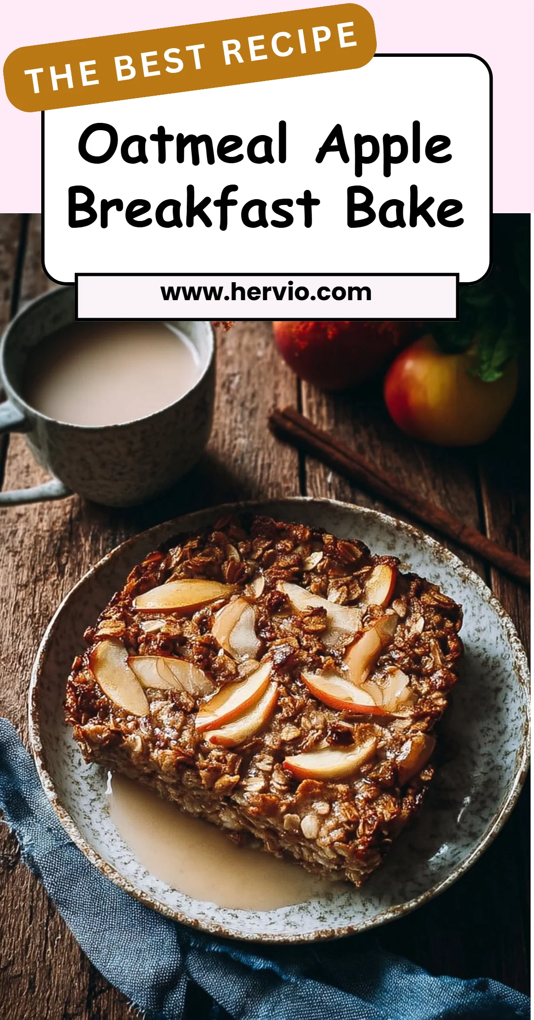 Oatmeal Apple Breakfast Bake