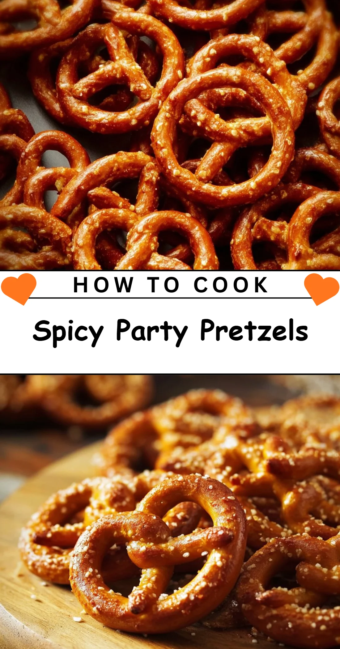 Spicy Party Pretzels