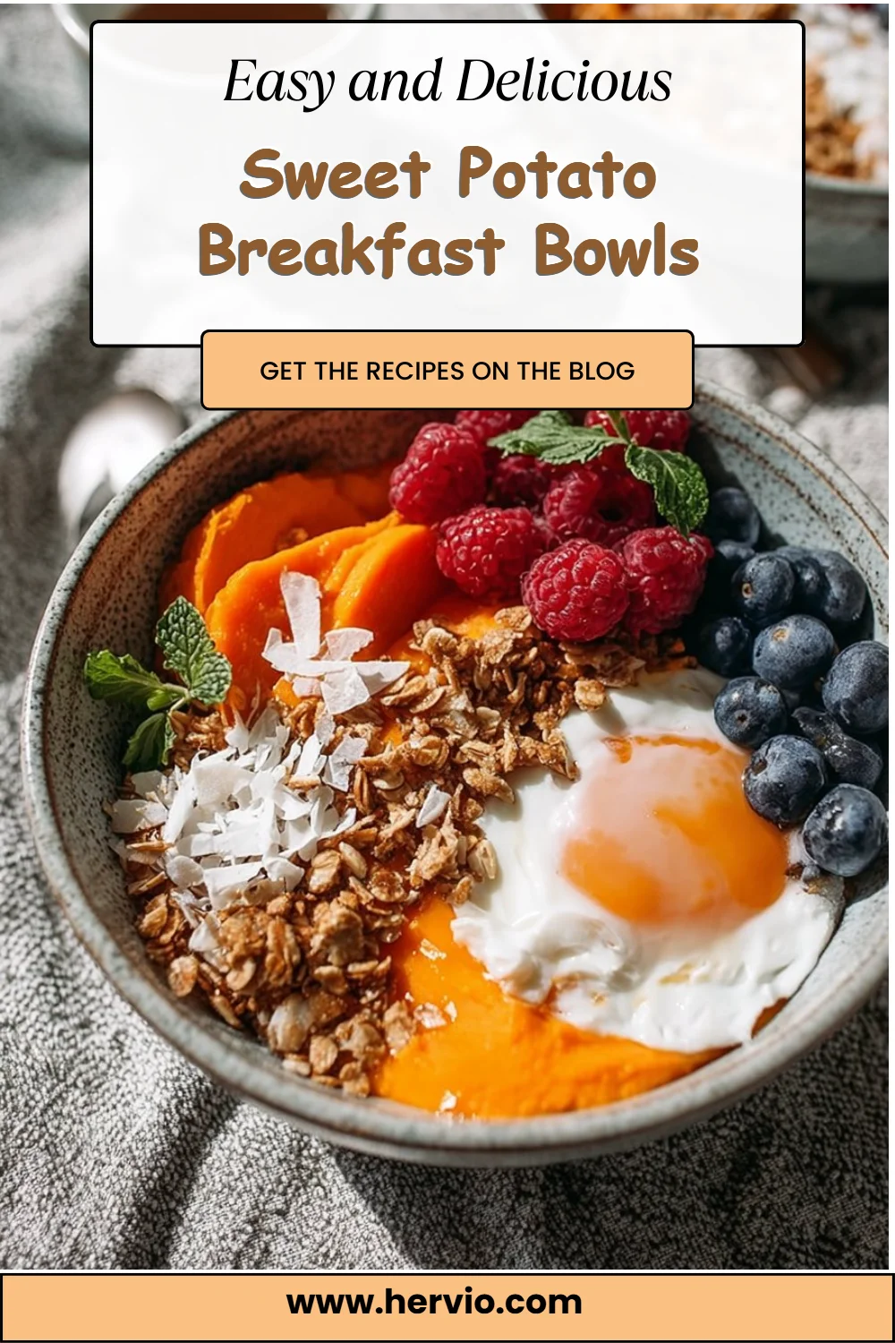 Sweet Potato Breakfast Bowls