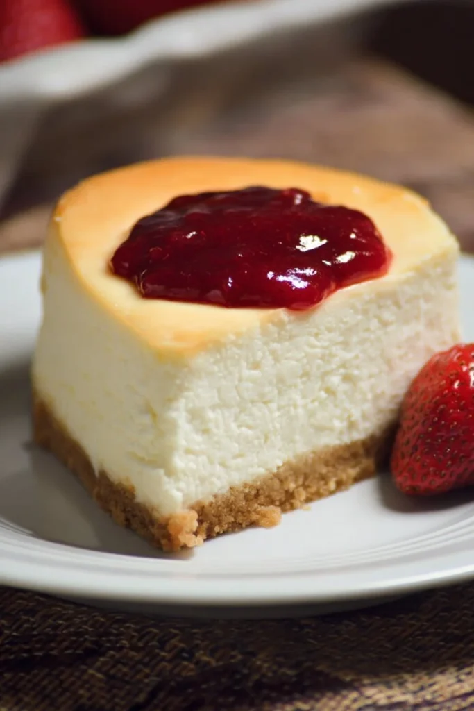 Delicious 0 Point Cheesecake served on a plate, perfect for healthy dessert fans.
