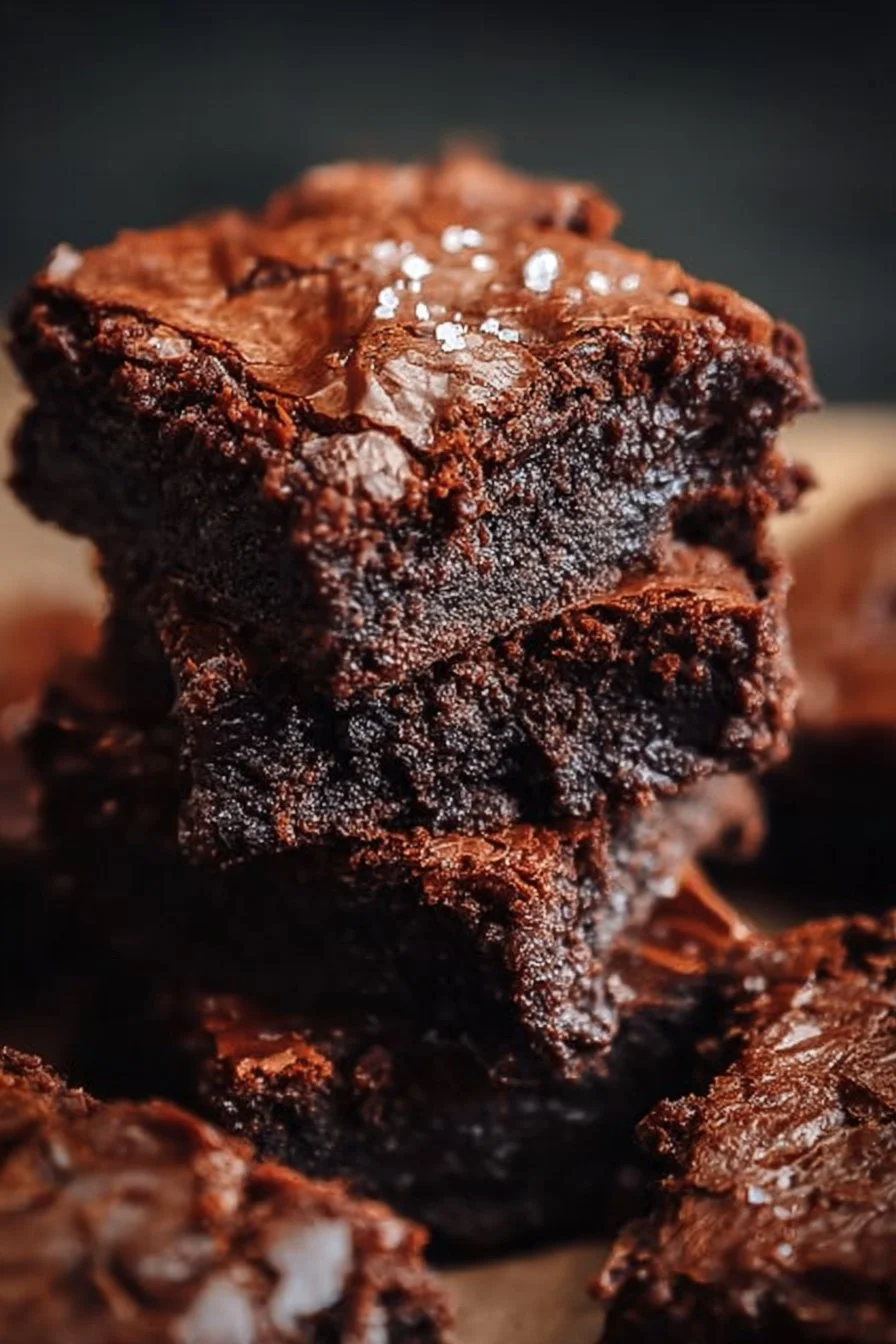 Delicious homemade brownies better than box mix recipe