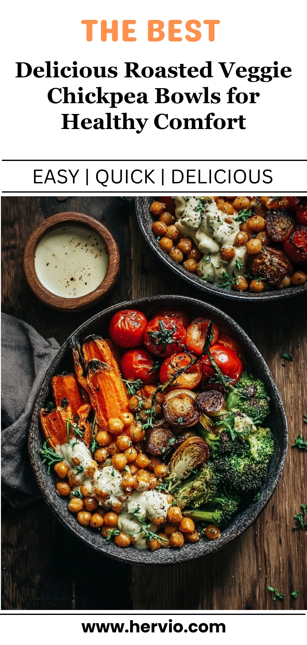 Delicious Roasted Veggie Chickpea Bowls for Healthy Comfort