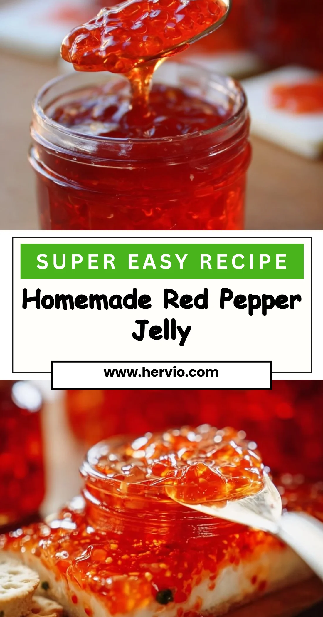 Homemade Red Pepper Jelly