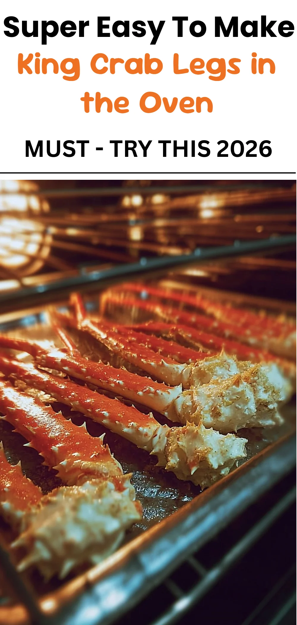 King Crab Legs in the Oven