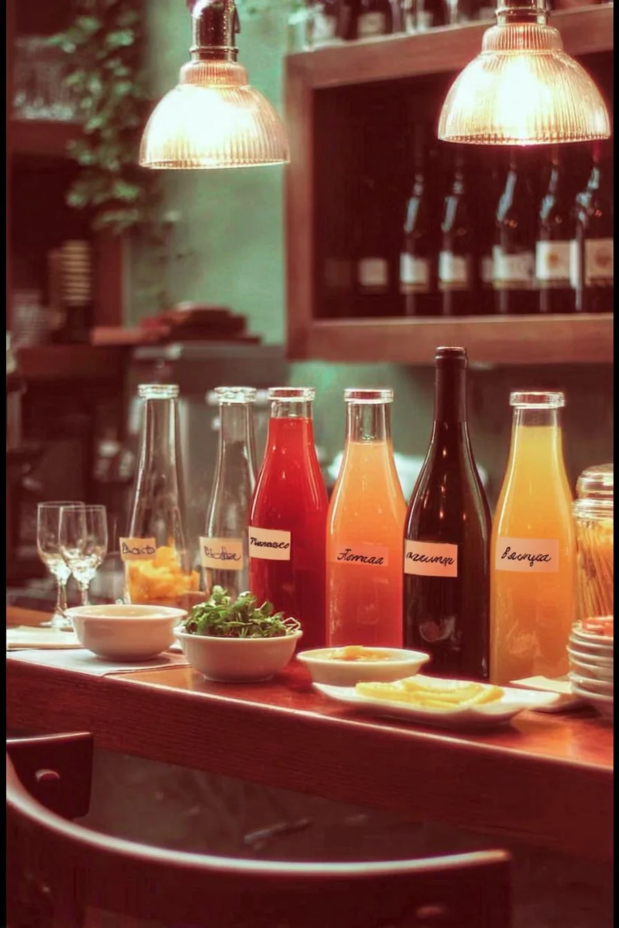 Momosa Bar 2 A refreshing momosa served at a stylish Momosa Bar, perfect for brunch gatherings.