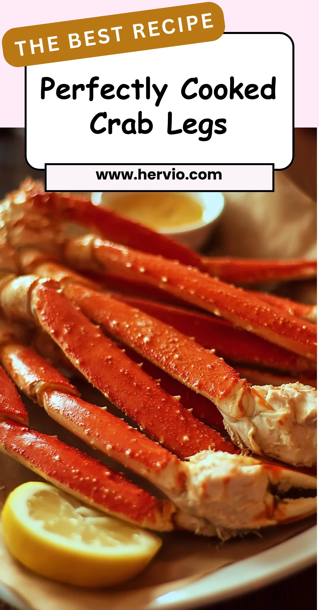 Perfectly Cooked Crab Legs
