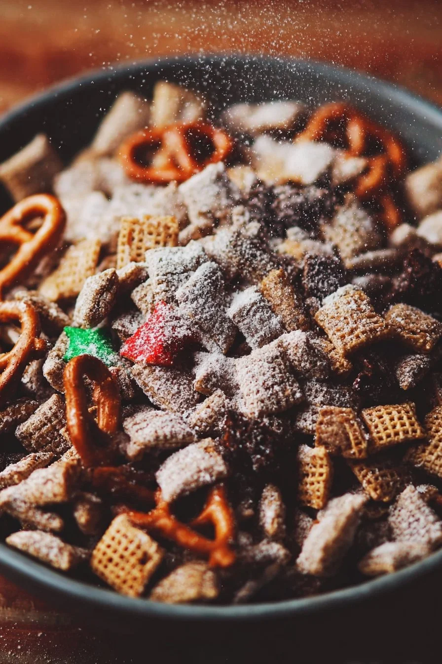 Delicious Reindeer Chow for pets, perfect for festive celebrations and healthy nutrition.