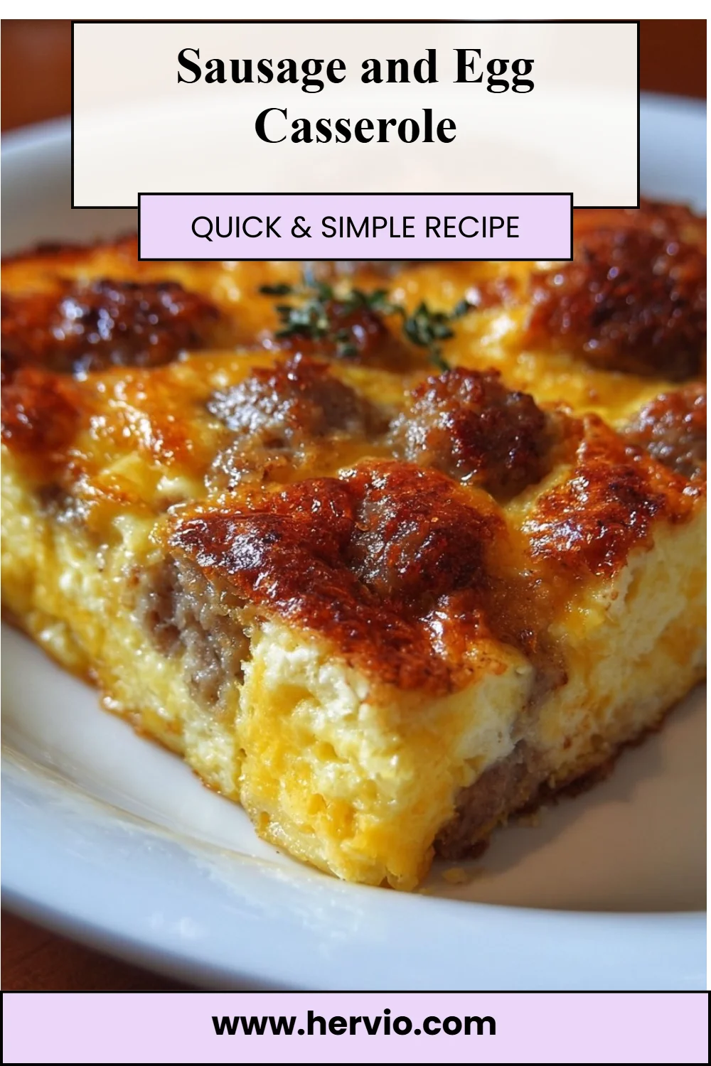 Sausage and Egg Casserole