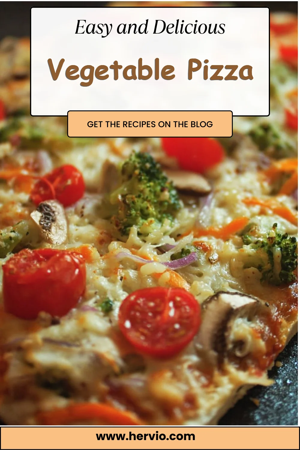Vegetable Pizza